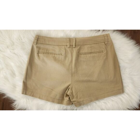 NWOT Womens Size 10 A.N.A TWILL SHORT KHAKI/TAN 3.5 Inseam - Picture 2 of 5